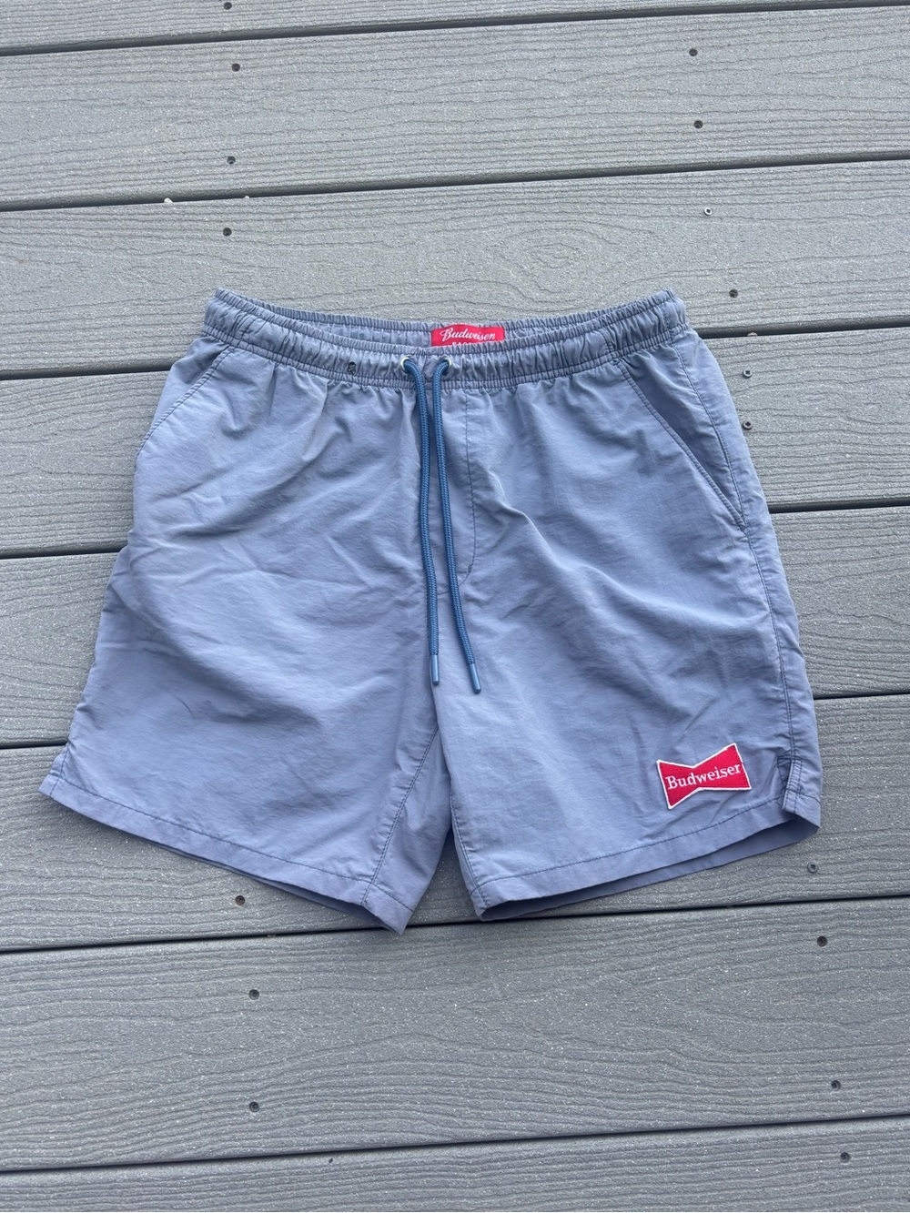 Vintage Budweiser Pacsun Swim Trunks- Men’s Size M